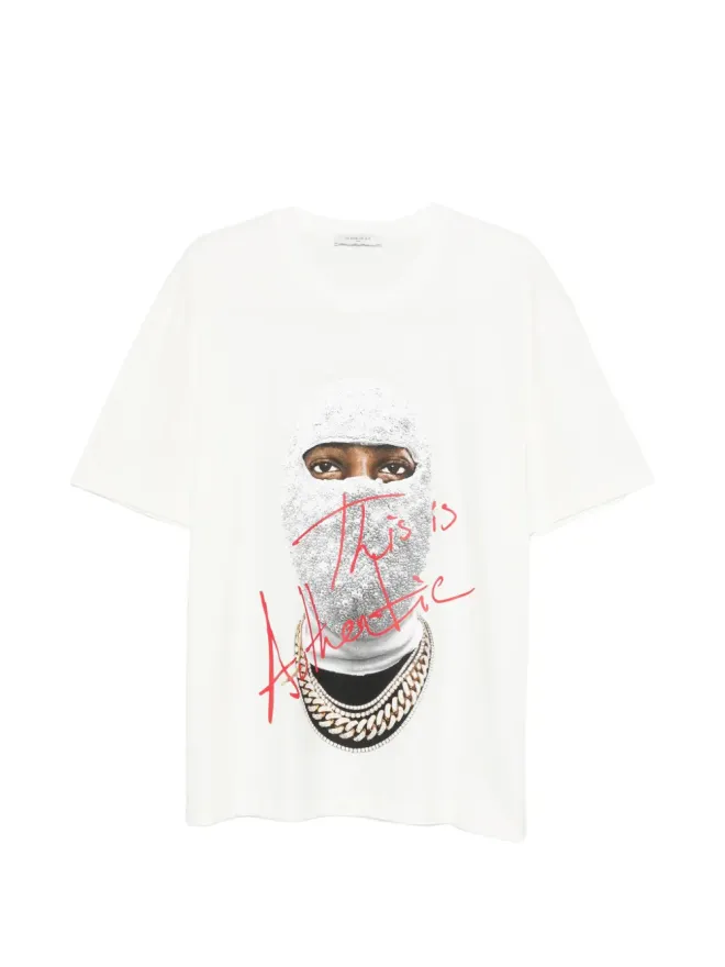 Ih Nom Uh Nit Ih Nom Uh Nit マスク・オーセンティックTシャツ（ホワイト）の商品画像