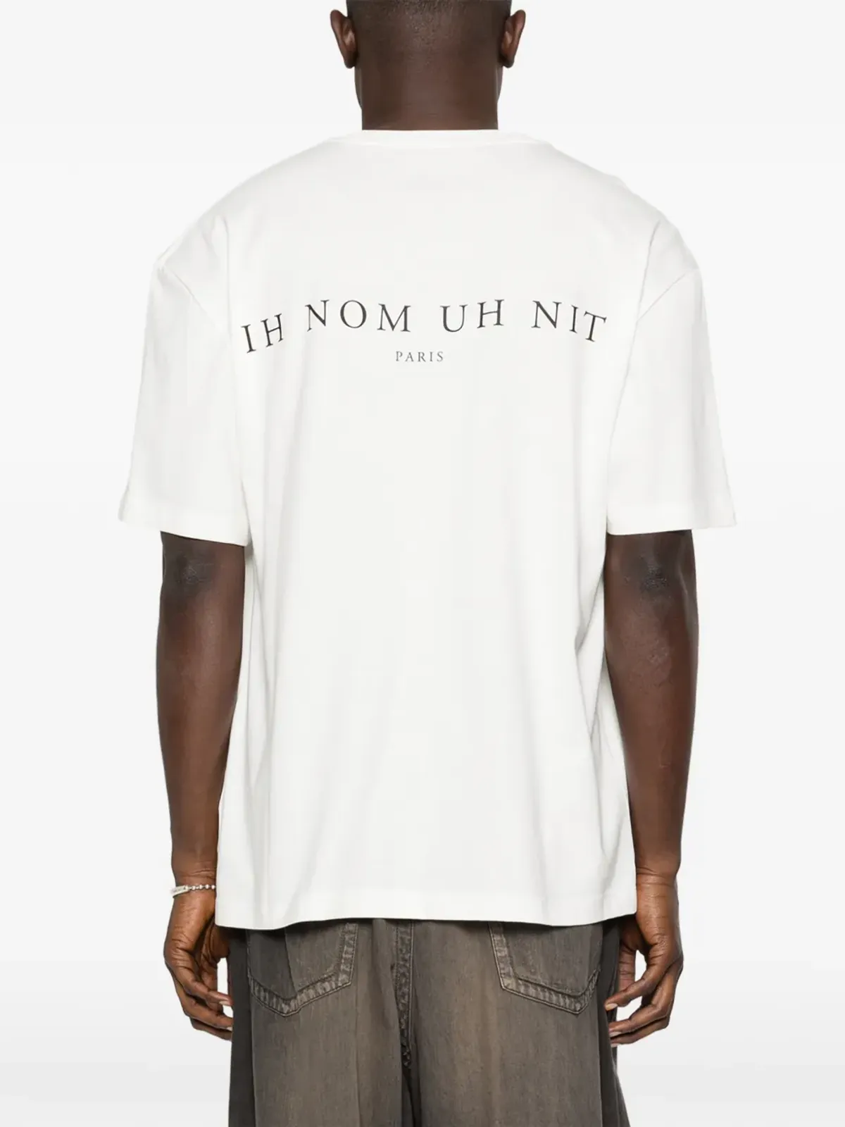 Ih Nom Uh Nit マスク・オーセンティックTシャツ（ホワイト） - 画像4