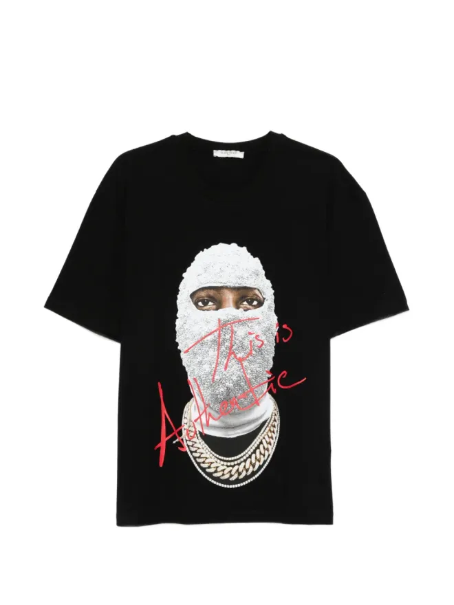 Ih Nom Uh Nit Ih Nom Uh Nit グラフィックTシャツ ブラックの商品画像