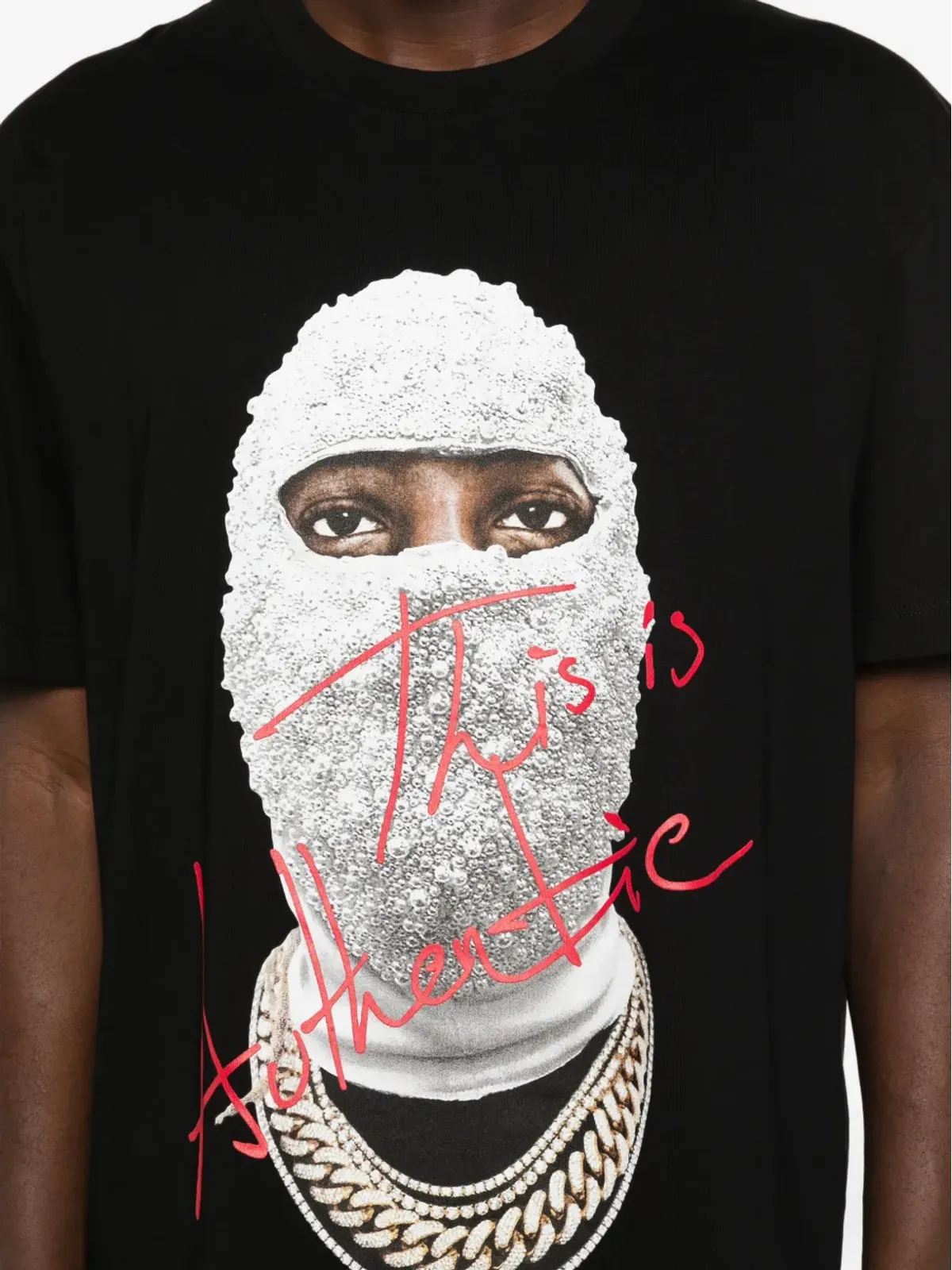 Ih Nom Uh Nit グラフィックTシャツ ブラック - 画像5