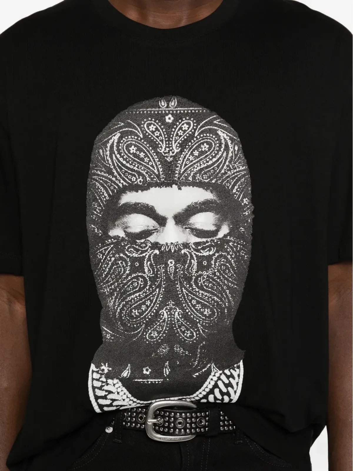Ih Nom Uh Nit ペイズリーマスクフロント Tシャツ - 画像5