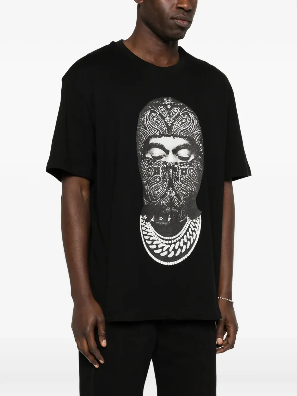 Ih Nom Uh Nit ペイズリーマスクフロント Tシャツ - 画像3