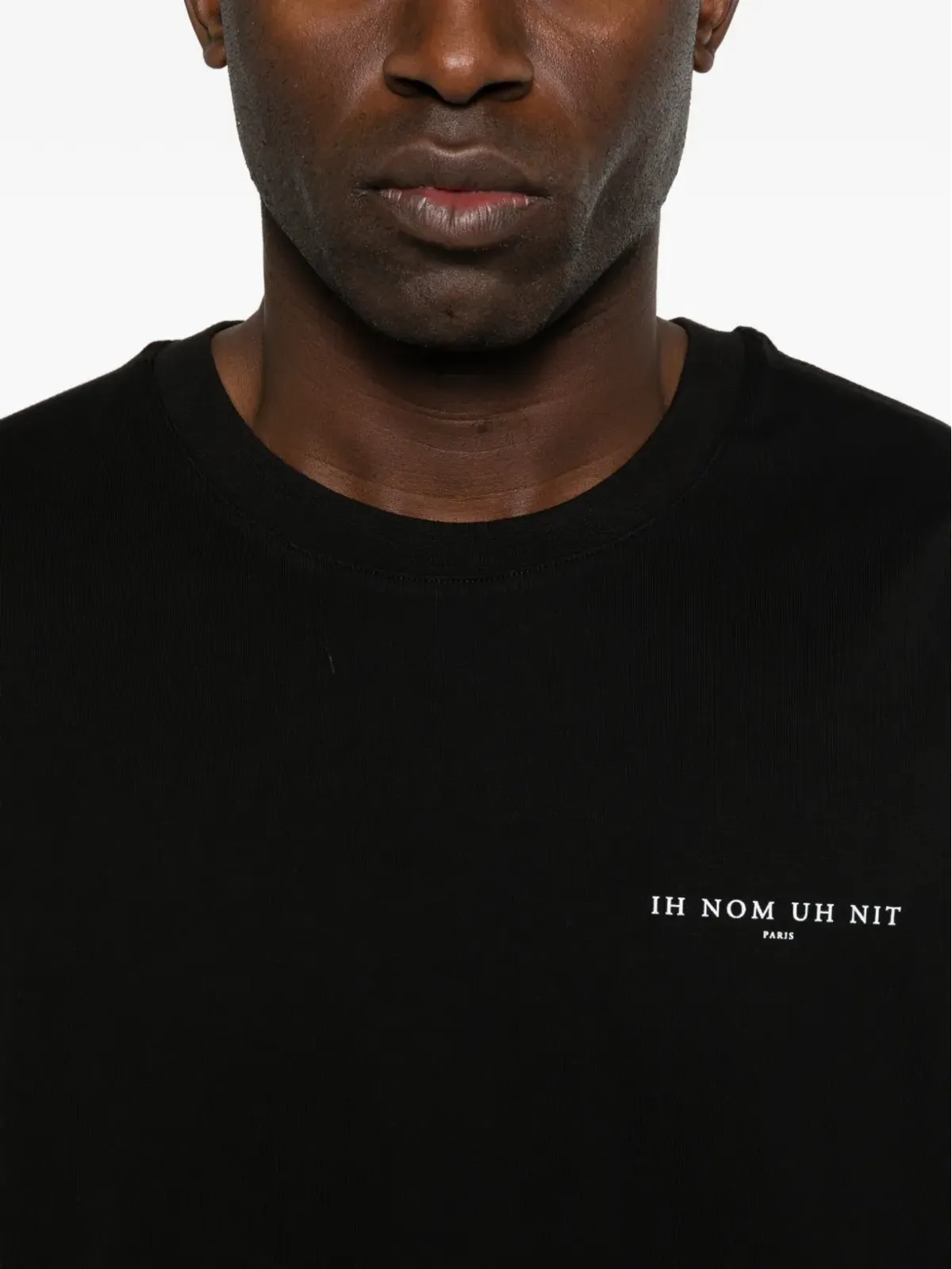 Ih Nom Uh Nit Authentic Back T-shirt - Black - 画像5
