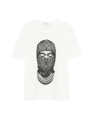 Ih Nom Uh Nit パセイリーマスク Tシャツ ホワイト - サムネイル1