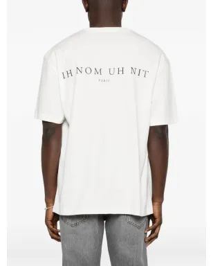 Ih Nom Uh Nit パセイリーマスク Tシャツ ホワイト - サムネイル4