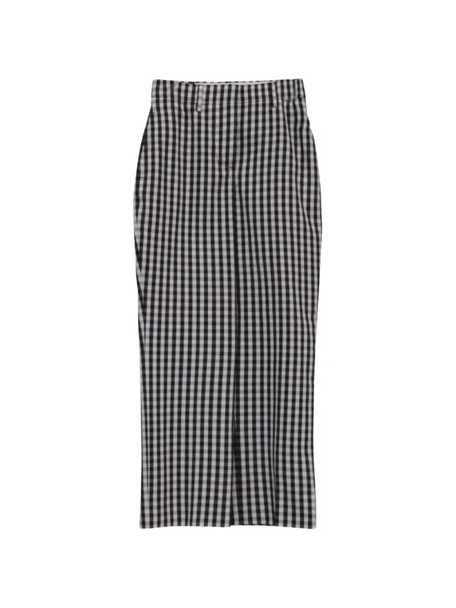 Burberry Pre-Owned Burberry Pre-Owned ギンガムジャカードパンツの商品画像