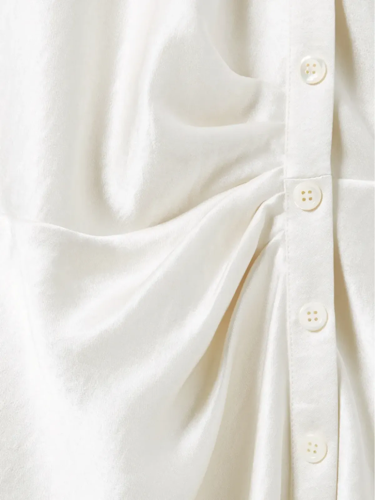 Claudie Pierlot ボタンギャザー ドレス - 画像5