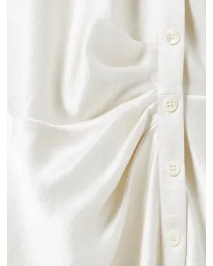 Claudie Pierlot ボタンギャザー ドレス - サムネイル5