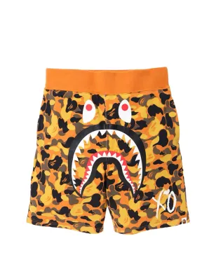 A BATHING APE® シャークプリント スウェットショーツ - サムネイル1