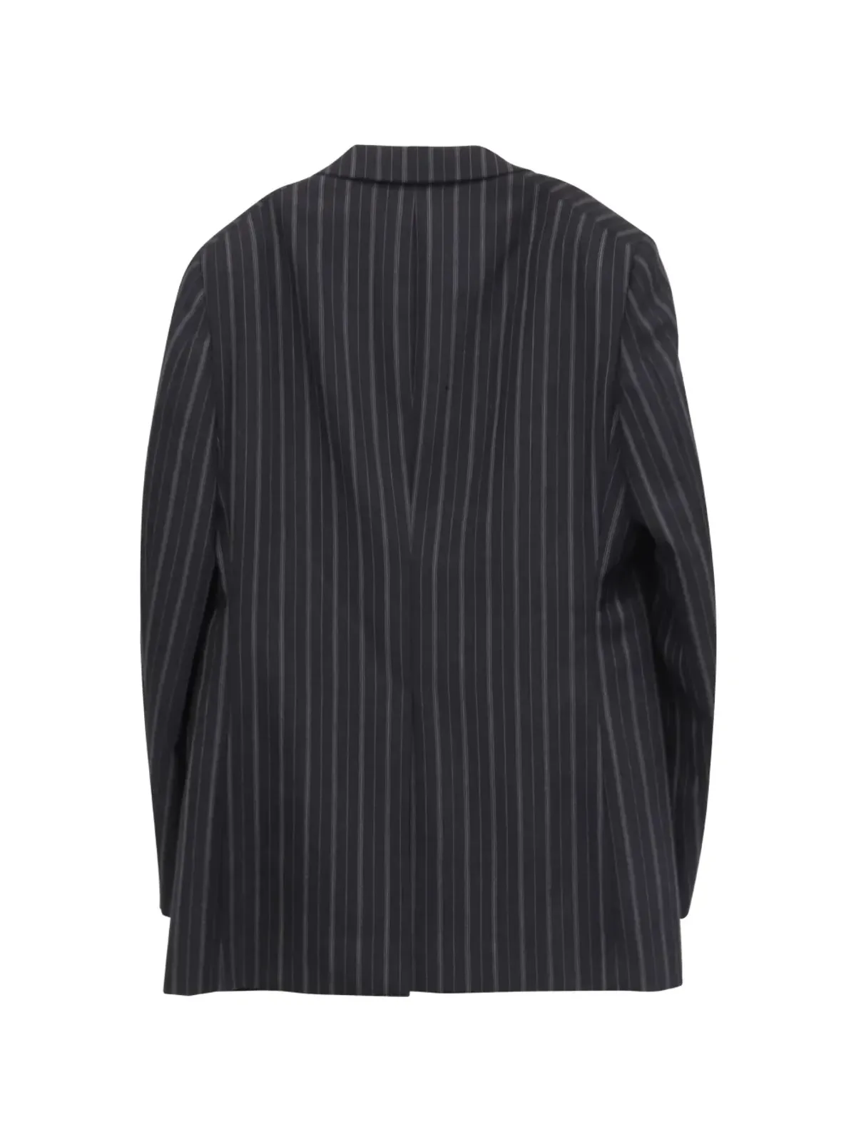 Jil Sander Pre-Owned ストライプ柄のシングルブレストブレザー - 画像2