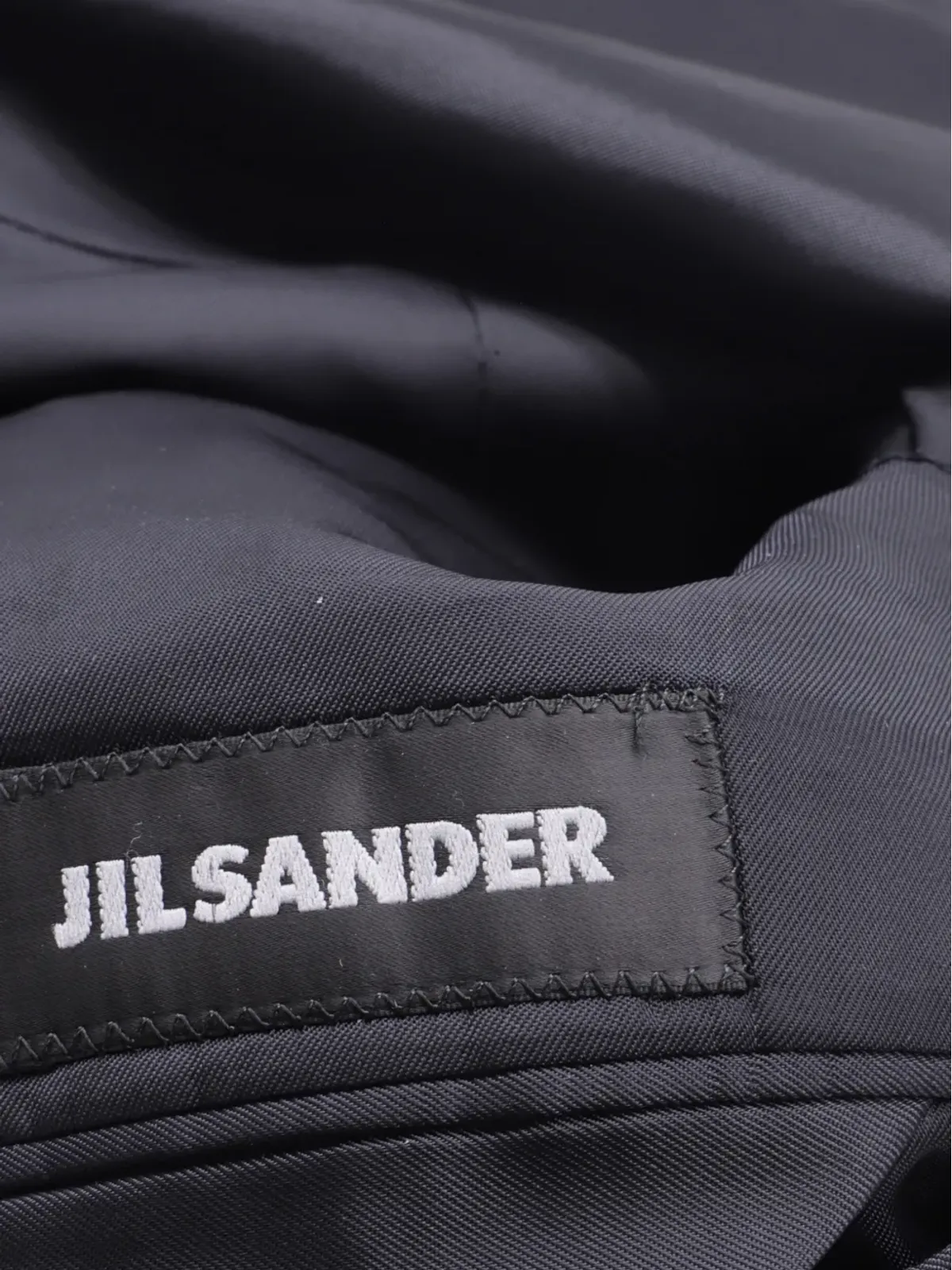 Jil Sander Pre-Owned ストライプ柄のシングルブレストブレザー - 画像3