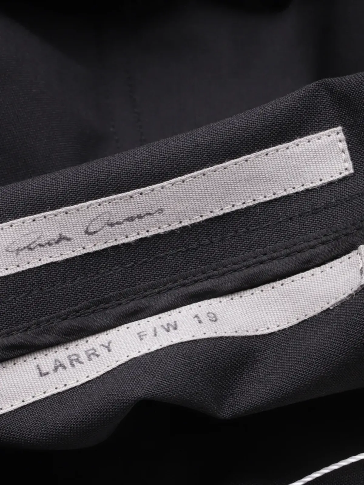 Rick Owens Vintage ドローストリングポケットトラウザーズ - 画像3