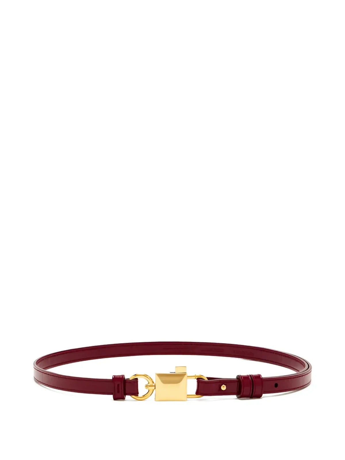 Dolce & Gabbana パドロックバックルベルト - 画像1