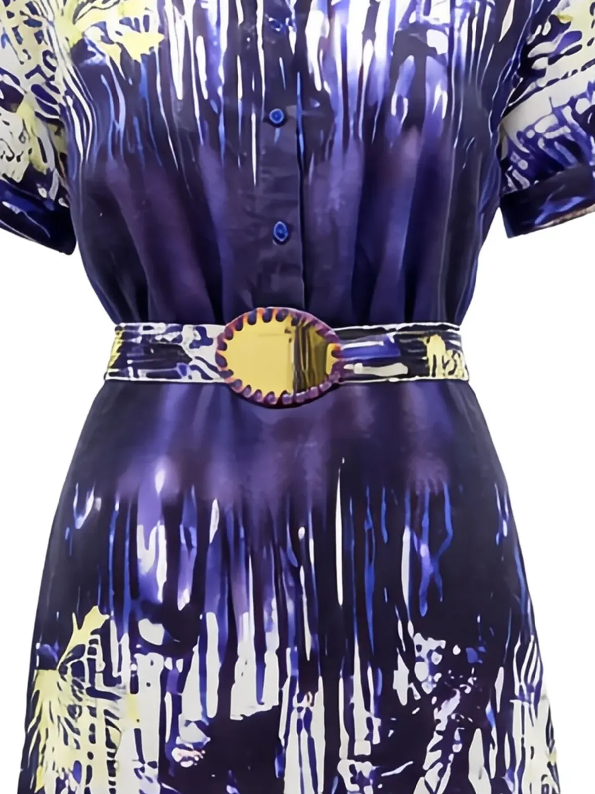 Silvia Tcherassi Leeミディドレス - Purple - 画像2