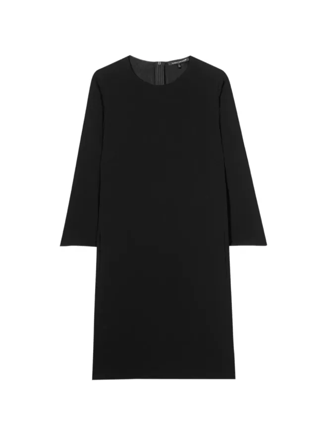 Luisa Cerano Luisa Cerano クルーネック ミニドレス - ブラックの商品画像