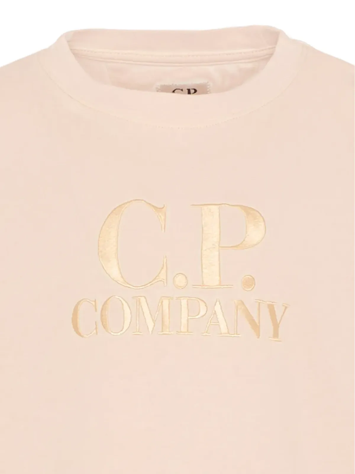 C.P. Company Kids ロゴ入りコットンTシャツ - 画像3