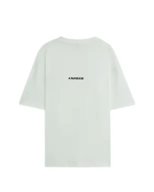 A Paper Kid 孔雀柄のTシャツ - サムネイル2