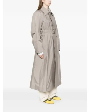 Issey Miyake ベルト付きコート - サムネイル3