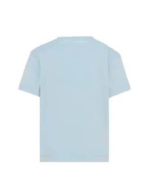 C.P. Company Kids embroidered short-sleeve T-shirt - Blue - サムネイル2