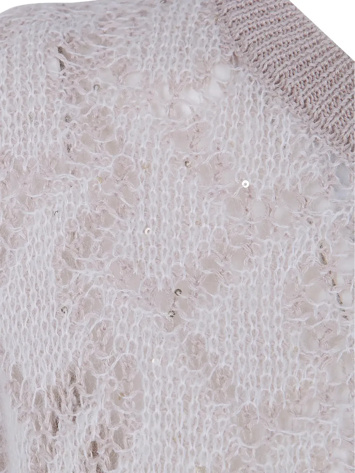 anne claire スパンコール装飾入りニットベスト - 画像3