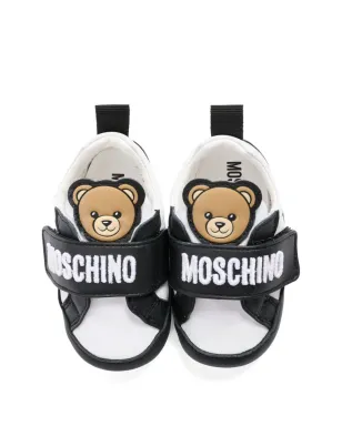 Moschino Kids テディアップリケ付きプリウォーカー - サムネイル4