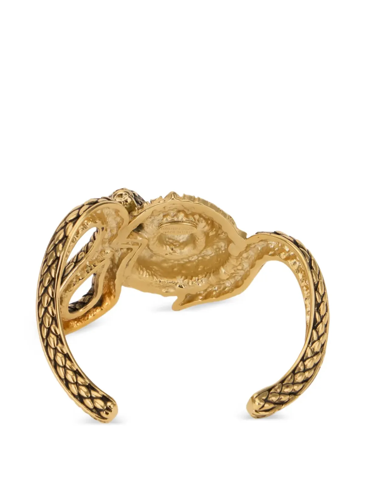 Roberto Cavalli 蛇モチーフ ブレスレット（ゴールド） - 画像2
