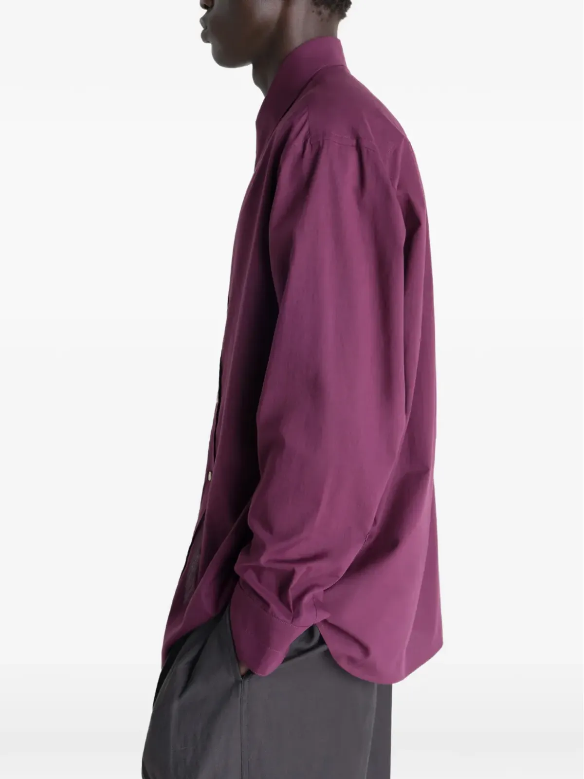 LEMAIRE クラシックカットソフトシャツ - 画像4