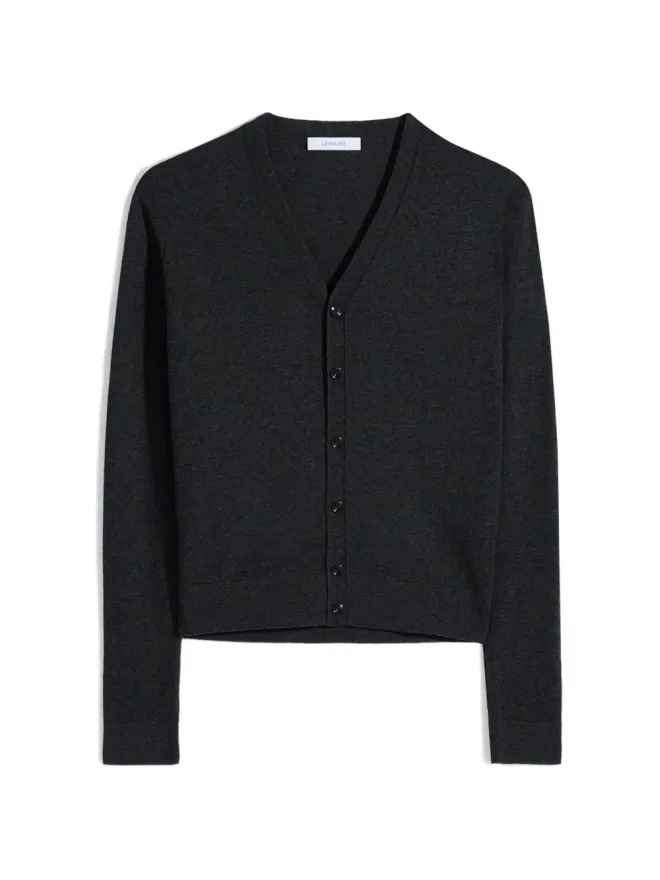 Lemaire LEMAIRE Vネック ボタン留め カーディガン - グレーの商品画像