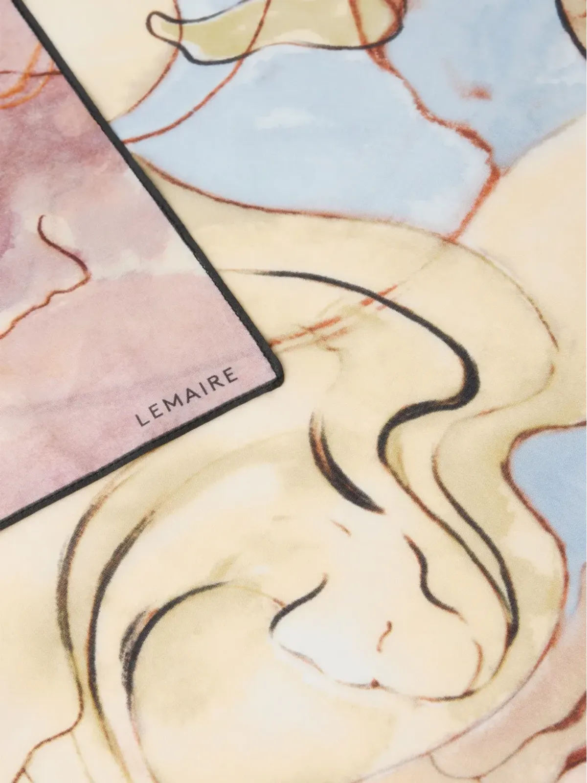 LEMAIRE 水彩プリントパレオ - 画像2