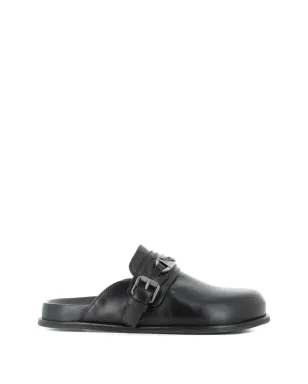 Zadig&Voltaire バックルレザーミュール - ブラック - サムネイル1