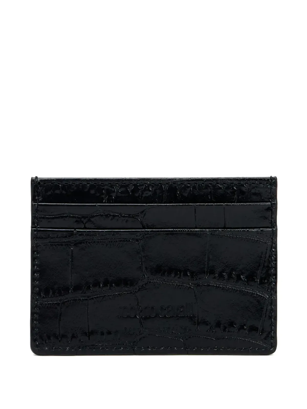Roberto Cavalli エンボスドロゴ カードホルダー - 画像2
