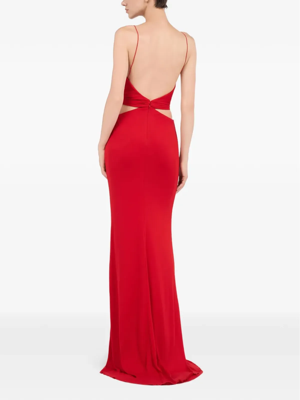 Roberto Cavalli カットアウトマキシドレス - 画像4