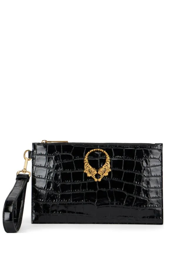 Roberto Cavalli Roberto Cavalli タイガーモチーフ クラッチバッグの商品画像