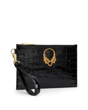 Roberto Cavalli タイガーモチーフ クラッチバッグ - サムネイル4