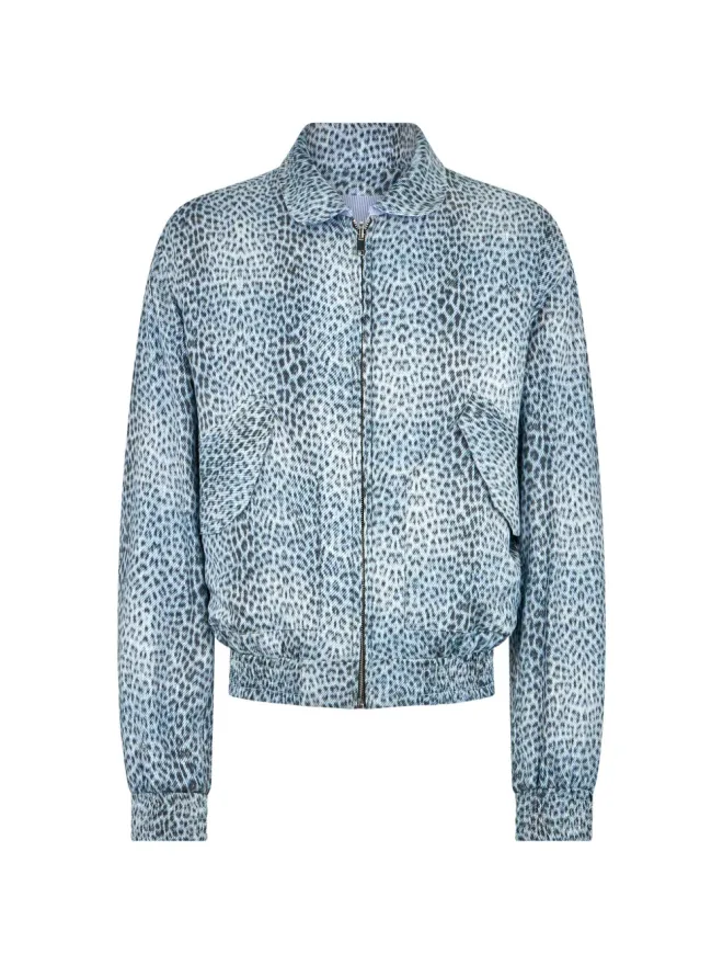 Roberto Cavalli Roberto Cavalli Baby Jaguar reversible jacket - Blueの商品画像