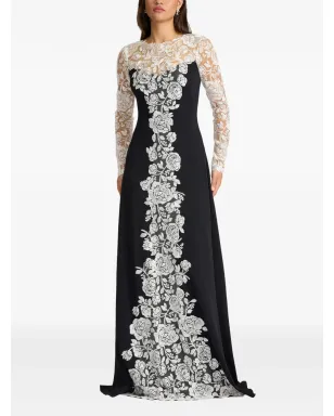 Tadashi Shoji 花柄レースのマキシドレス - サムネイル2