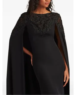 Tadashi Shoji ケープスタイルのマキシドレス - サムネイル4