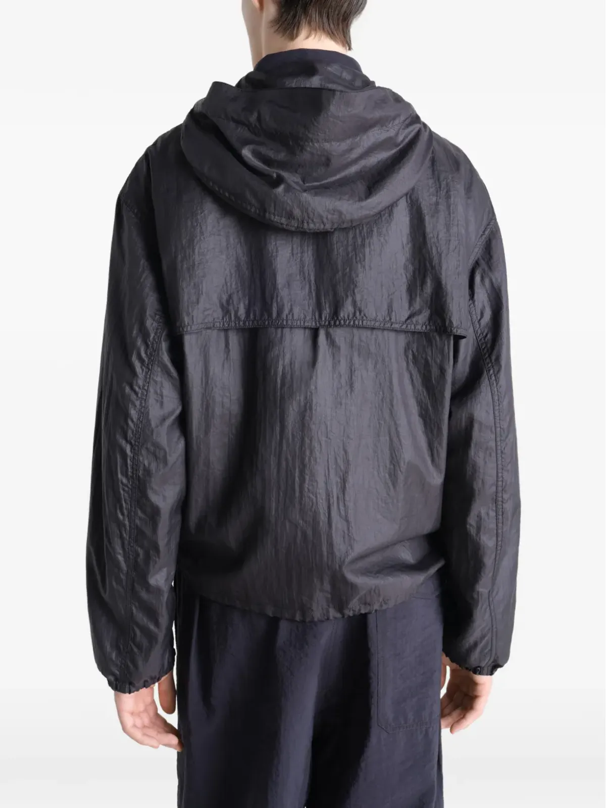 LEMAIRE フーデッドジップアップウィンドブレーカー - 画像5