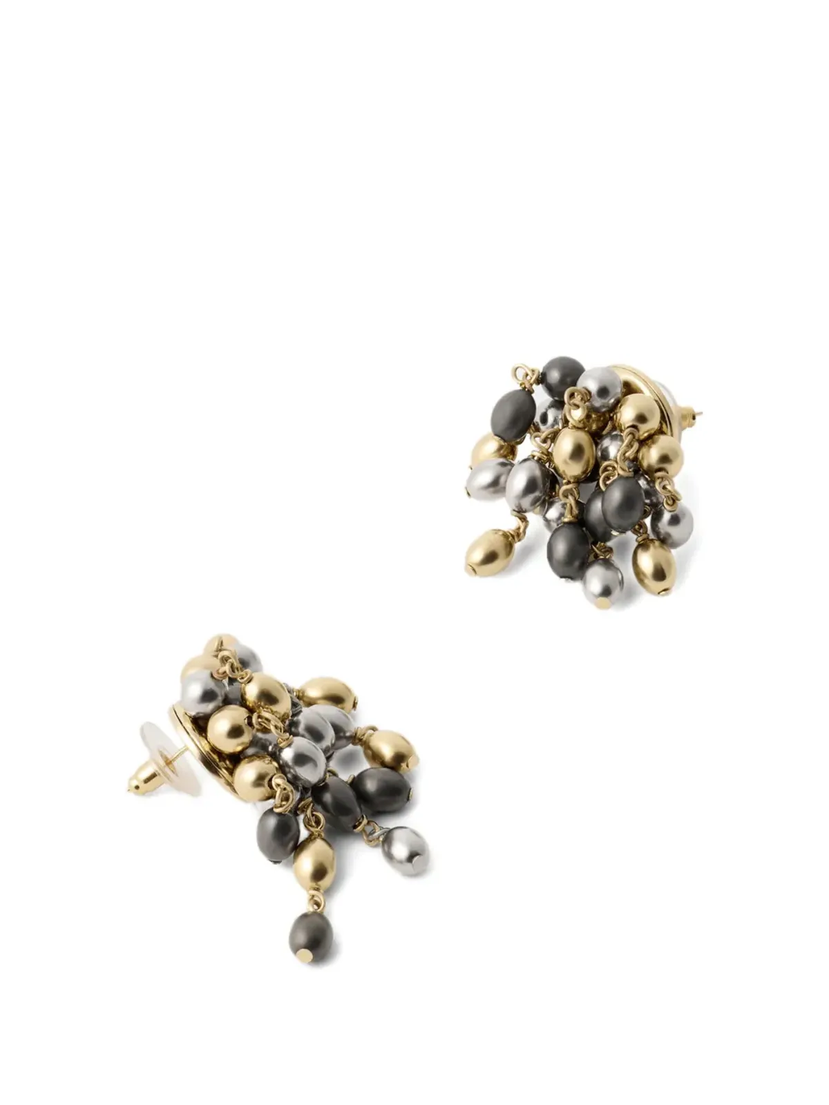 LEMAIRE ブラスシードピアス - ゴールド - 画像3