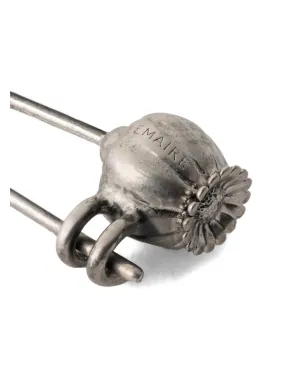 LEMAIRE thistle bead safety-pin brooch - Silver - サムネイル4