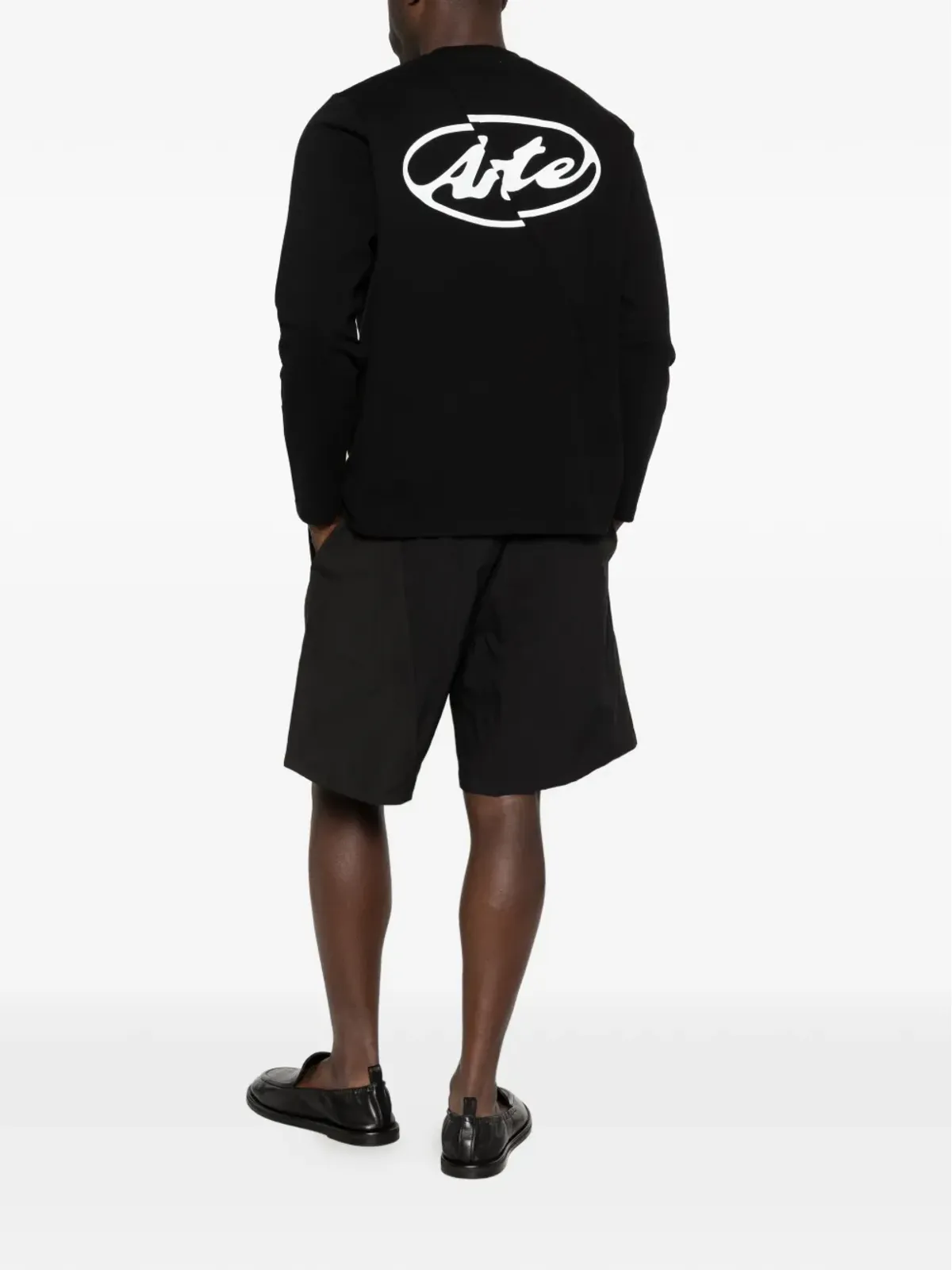 Arte Antwerp サークルロゴ長袖Tシャツ - 画像2