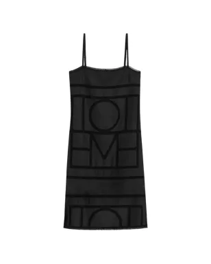 TOTEME モノグラムトリム ミディドレス - サムネイル1