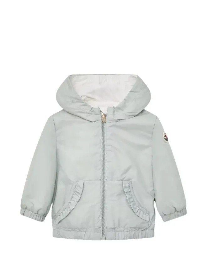 Moncler Enfant Moncler Enfant フリル付きフードジャケットの商品画像