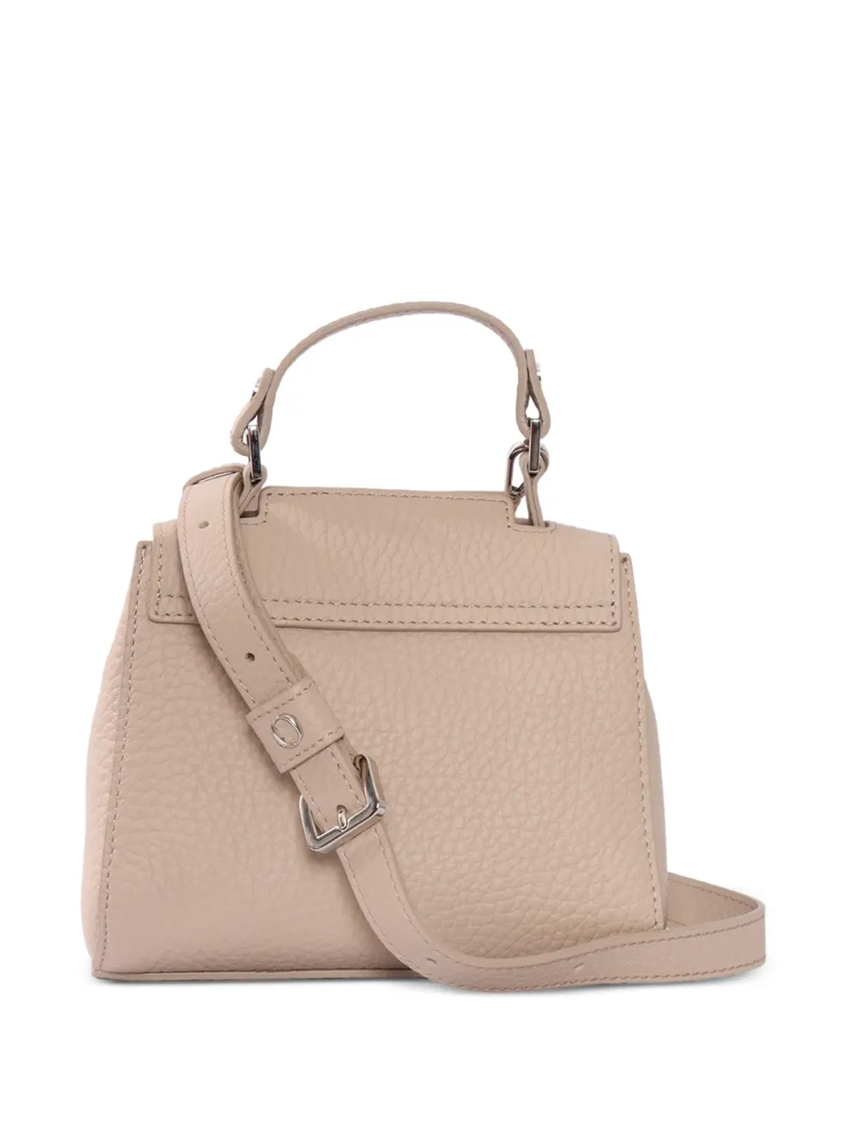 Orciani Sveva Soft leather tote bag - Neutrals - 画像2