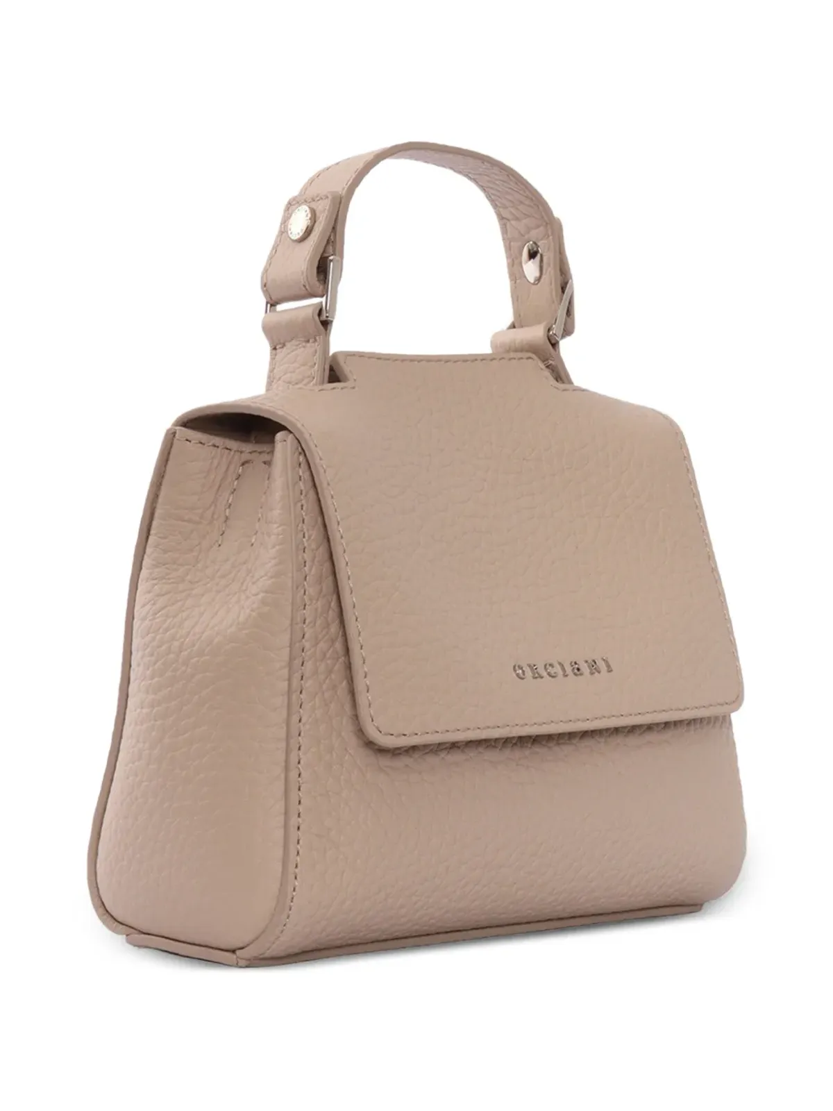 Orciani Sveva Soft leather tote bag - Neutrals - 画像3