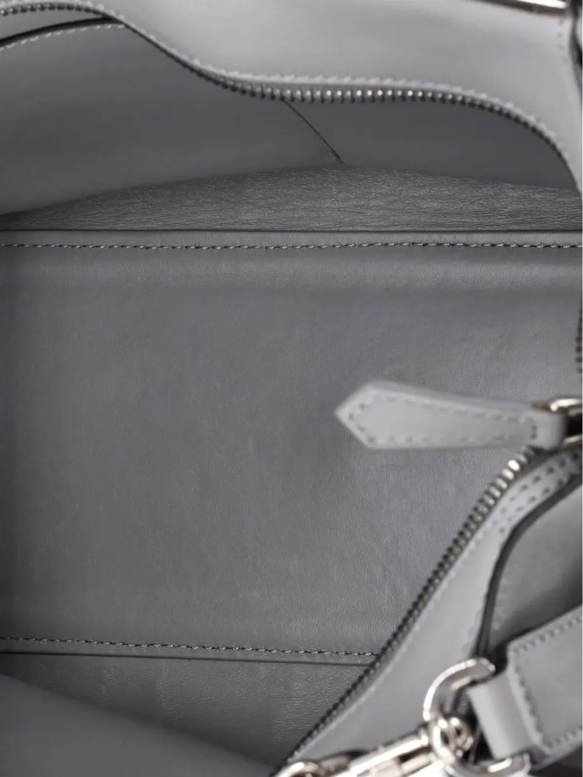 Fendi Pre-Owned ペティット3Jours バッグ スタッズ レザー サッチェル - グレー - 画像5
