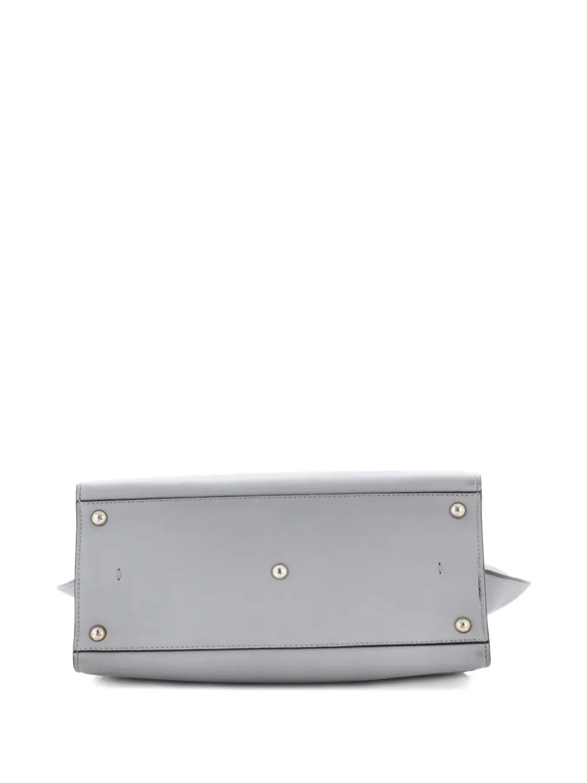 Fendi Pre-Owned ペティット3Jours バッグ スタッズ レザー サッチェル - グレー - 画像4