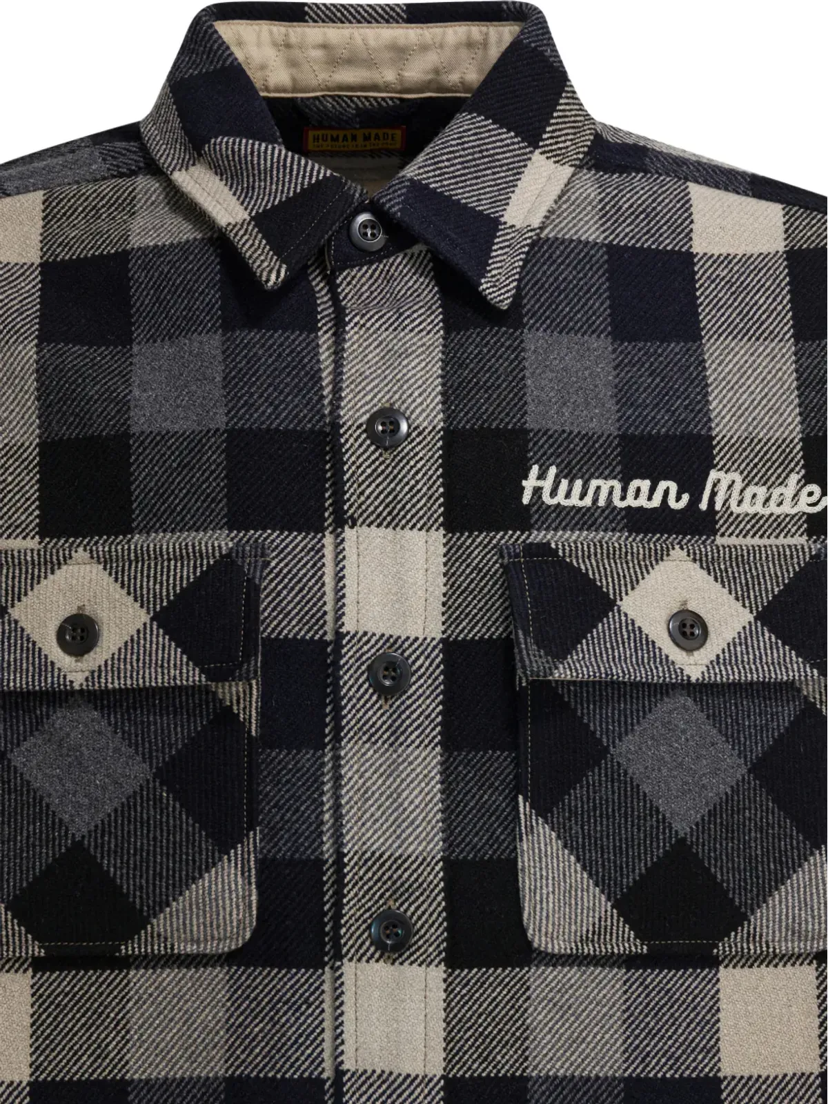 Human Made チェック柄ポケットコート - 画像3