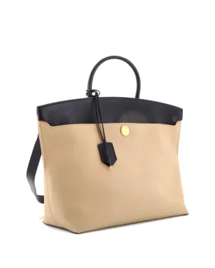 Burberry Pre-Owned Society トップハンドルバッグ キャンバス×レザー - ブラック - サムネイル4