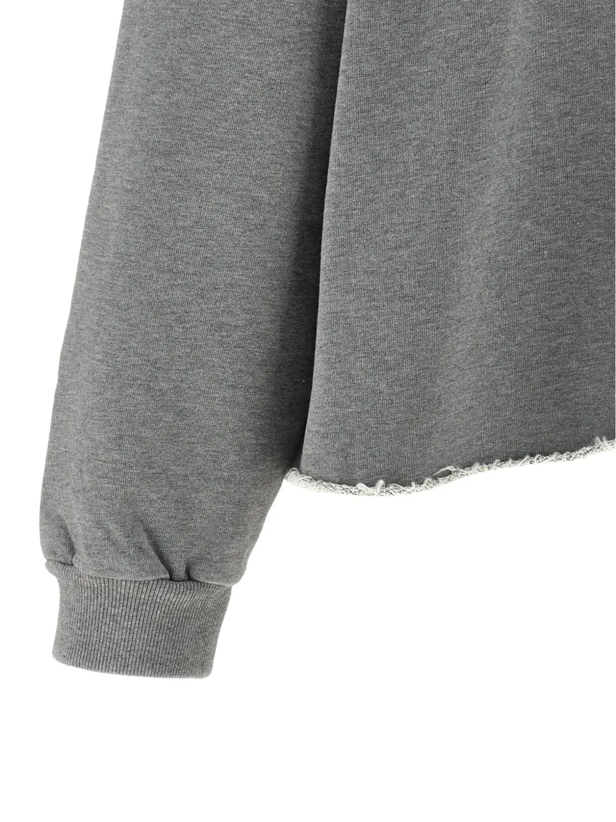 MM6 Maison Margiela プリントフーディー - グレー - 画像4